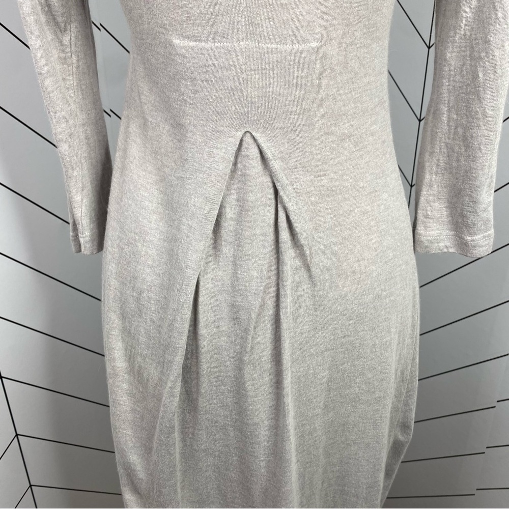 James Perse Gray Long Sleeve Dress Size 2 - Picture 7 of 7